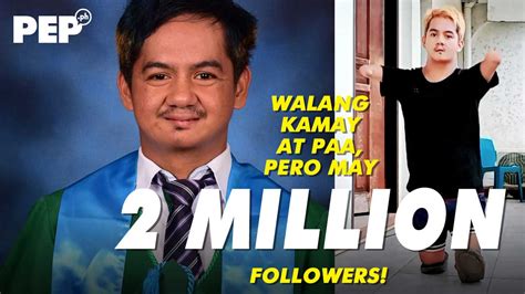 Aldrin Pawa viral PWD TikTokerist .